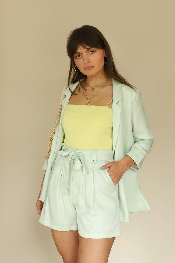 Frnch Shorts - Pistachio Green Frnch Shorts - Pistachio Green