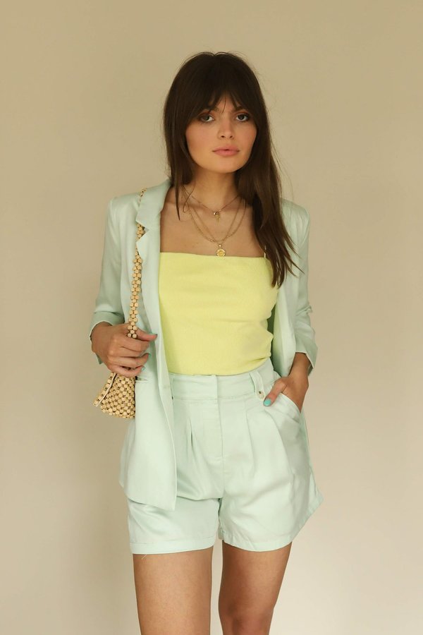 Frnch Shorts - Pistachio Green Frnch Shorts - Pistachio Green