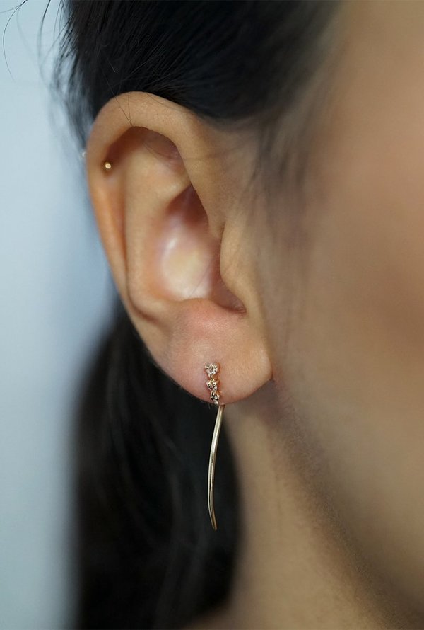Laurie Fleming Ambrosia Earrings - 14k Yellow Gold Laurie Fleming Ambrosia Earrings - 14k Yellow Gold