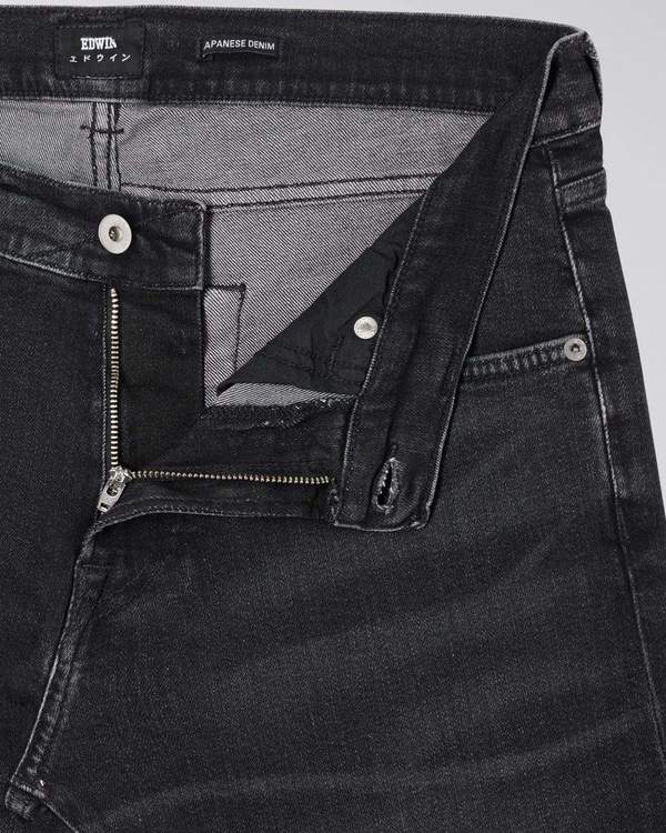 Edwin ED-85 CS Ayano Denim 11.8oz Kioko - Black Edwin ED-85 CS Ayano Denim 11.8oz Kioko - Black