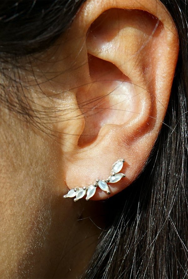 Laurie Fleming Lyrie Earrings - 14k Yellow Gold Laurie Fleming Lyrie Earrings - 14k Yellow Gold