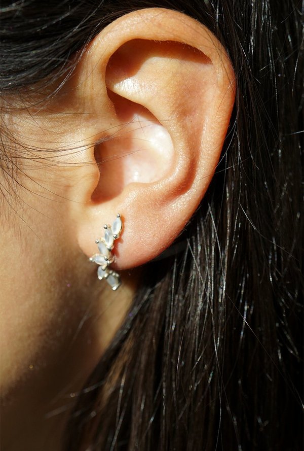 Laurie Fleming Lyrie Earrings - 14k Yellow Gold Laurie Fleming Lyrie Earrings - 14k Yellow Gold