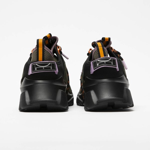 Alexander McQueen Orbyt Mid - Black/Khaki/Orange Alexander McQueen Orbyt Mid - Black/Khaki/Orange