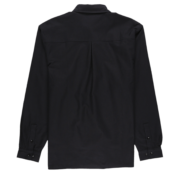 PLEASURES Reality Embroidered Button Down - Black PLEASURES Reality Embroidered Button Down - Black