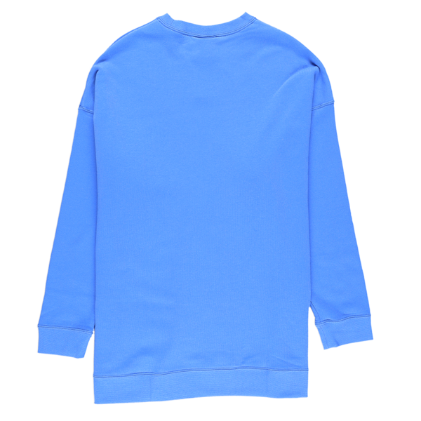 Nike Oversized Fleece Crewneck - Pacific Blue | White | Soar Nike Oversized Fleece Crewneck - Pacific Blue | White | Soar