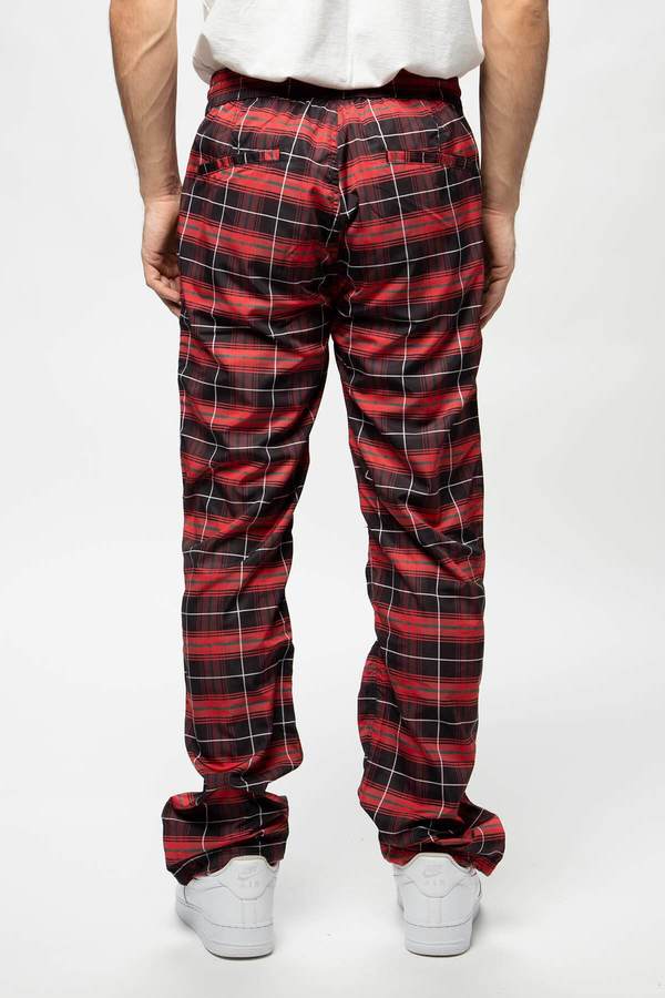 PLEASURES Wonder Track Pant - Black/Red PLEASURES Wonder Track Pant - Black/Red