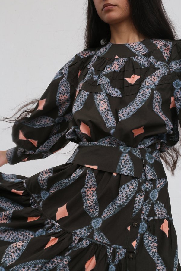 Ulla Johnson Lila Blouse - Army Ulla Johnson Lila Blouse - Army