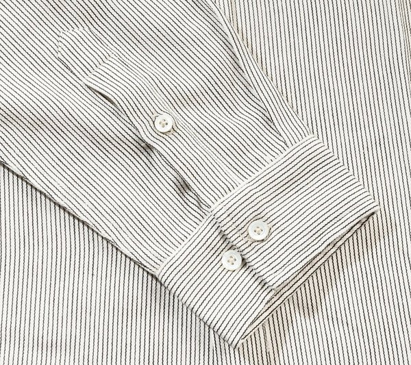 Native North Striped Herringbone Shirt Beige Native North Striped Herringbone Shirt Beige