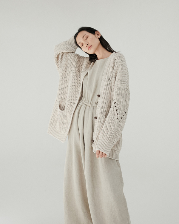 Monica Cordera Chunky Short Cardigan Monica Cordera Chunky Short Cardigan