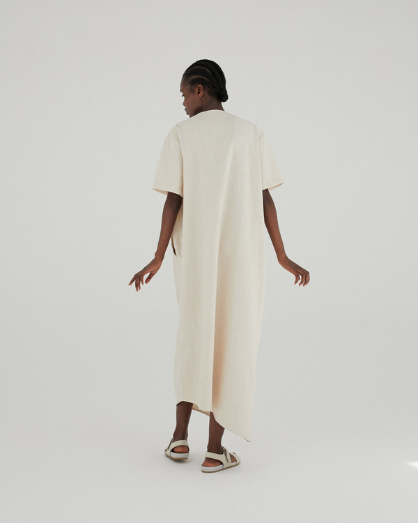 Monica Cordera Oversized Maxi Ramie Dress Monica Cordera Oversized Maxi Ramie Dress