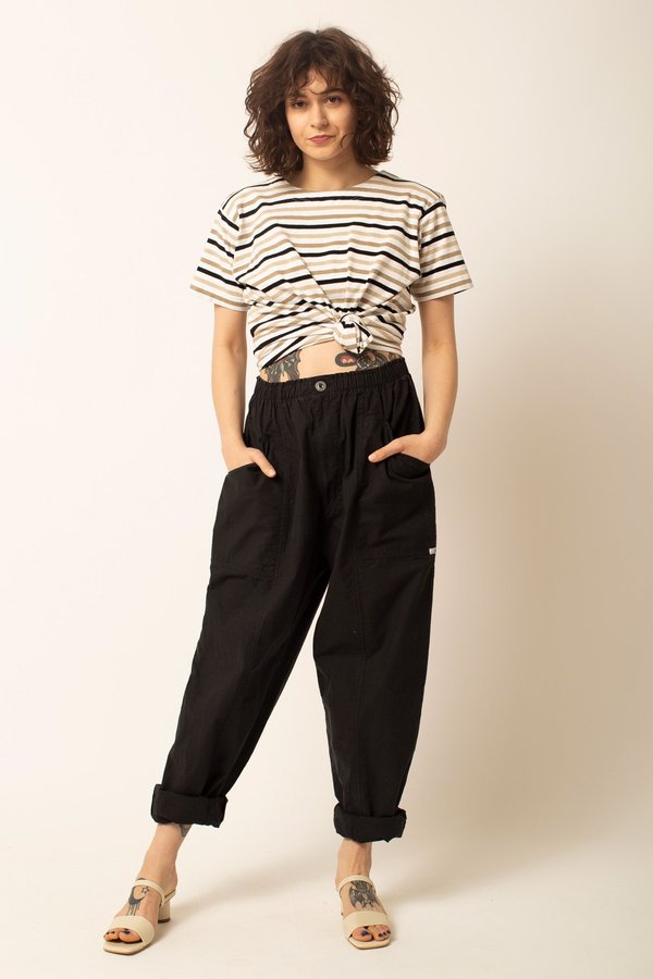 Preservation Vintage Cotton Pants - Black Preservation Vintage Cotton Pants - Black