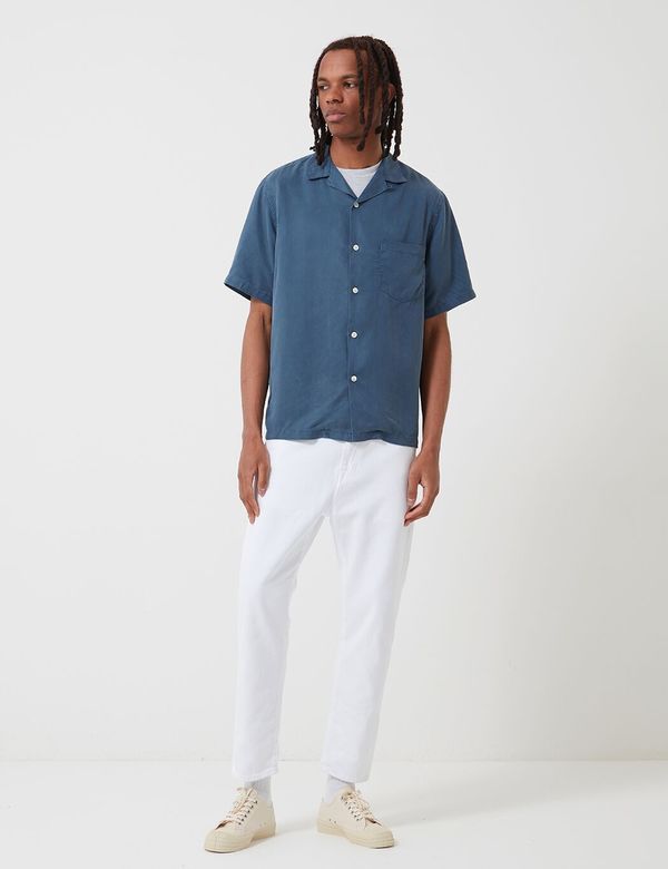 Portuguese Flannel Dogtown Shirt - Blue | Garmentory Portuguese Flannel Dogtown Shirt - Blue | Garmentory