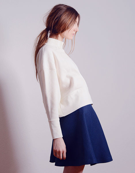 Elise Ballegeer Waffle Crop Top Elise Ballegeer Waffle Crop Top