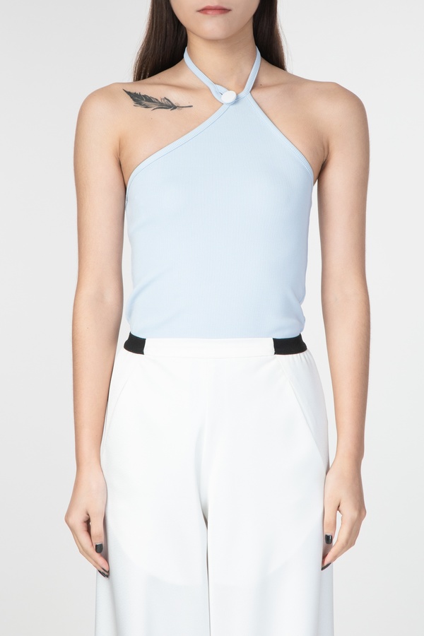 Christopher Esber ASYMMETRIC HALTER TOP Christopher Esber ASYMMETRIC HALTER TOP