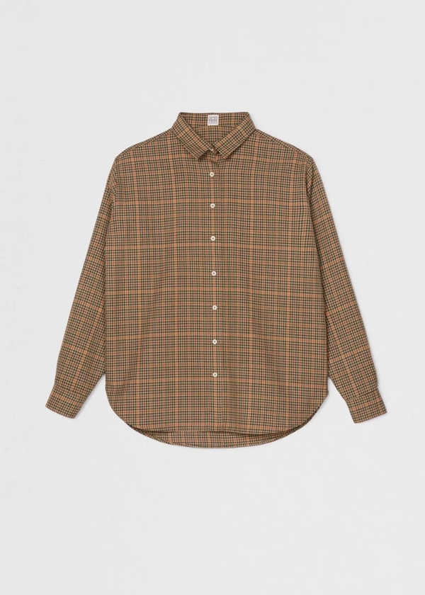 Totême CAPRI OVERSIZED SHIRT - CHECKED Totême CAPRI OVERSIZED SHIRT - CHECKED
