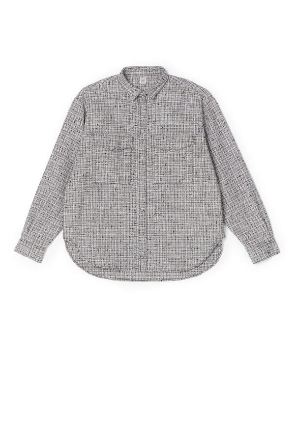 Totême NOVELLA OVERSIZED SHIRT WITH FLAP POCKETS Totême NOVELLA OVERSIZED SHIRT WITH FLAP POCKETS