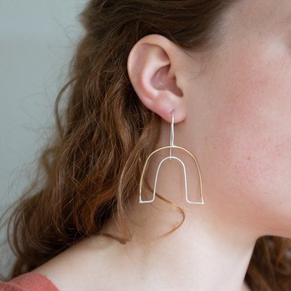 Emily's The Arch Earring - Gold Fill/Sterling Silver Emily's The Arch Earring - Gold Fill/Sterling Silver