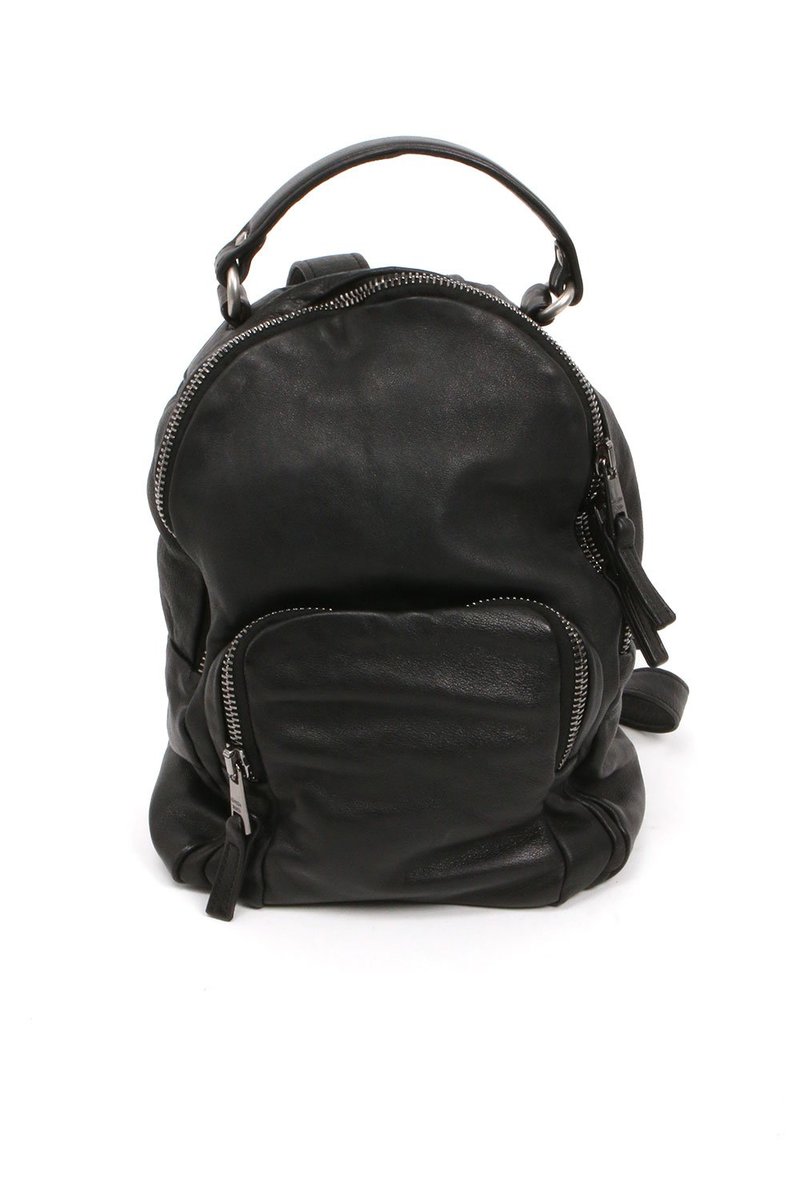 GIORGIO BRATO BACKPACK バックパック レザーリュック 黒 GIORGIO BRATO】BACKPACK | idealclasse