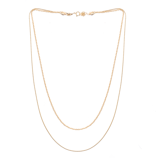 MOD + JO Josephine Layered Gold Chain Necklace - Gold MOD + JO Josephine Layered Gold Chain Necklace - Gold