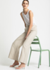 House of Dagmar Mindy linen pants - sand - Thumbnail 2