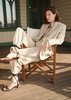 House of Dagmar Mindy linen pants - sand - Thumbnail 1