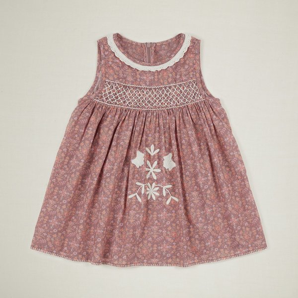 apolina Apolina Quilted Pinafore 3-5y ワンピース