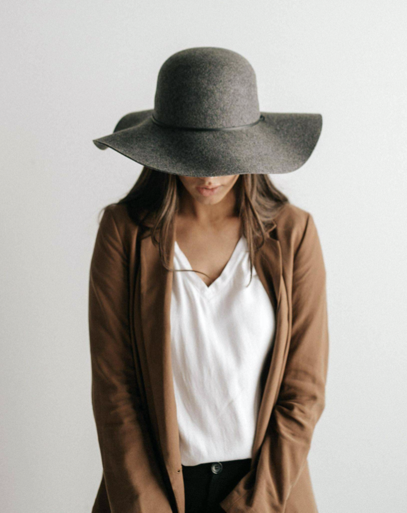 Gigi Pip | Tan Annabella Felt/Wool Hat Braid Trim Thin Braided Wrap Band Braided Hat Band For Felt Hats Gigi Pip main image 4