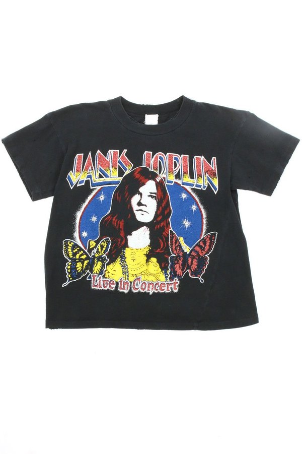 MadeWorn Janis Joplin Crop Tee