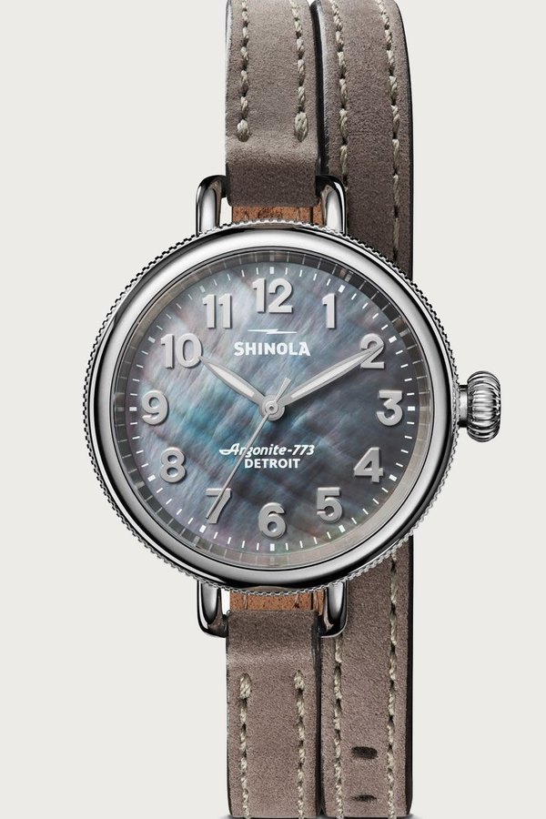 Shinola Birdy 34mm in Heather Gray | Garmentory display picture 2