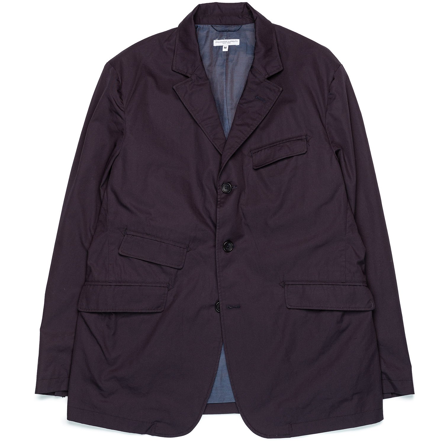 ジャケット・アウター Andover Jacket-High Count Twill Engineered Garments Andover Jacket Highcount Twill - Dark