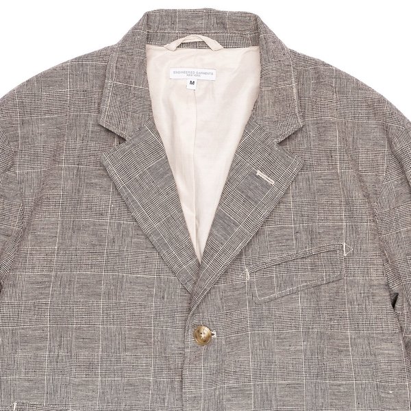 Engineered Garments Andover Jacket - Grey CL Glen Plaid Engineered Garments Andover Jacket - Grey CL Glen Plaid