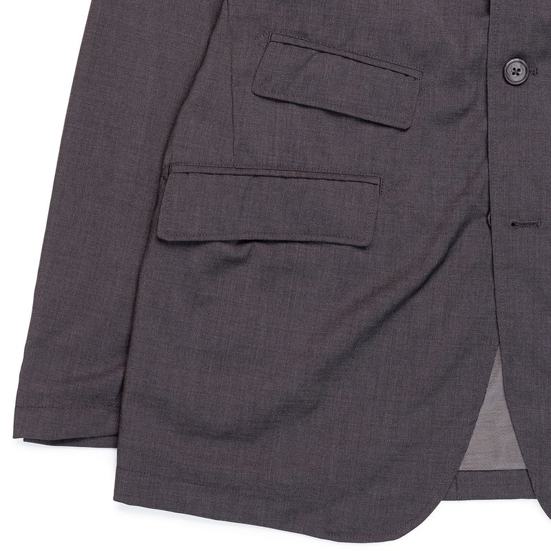 Engineered Garments Andover Jacket - Grey Tropical Wool | Garmentory