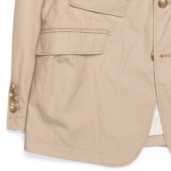 Engineered Garments Andover Jacket - Khaki High Count Twill Engineered Garments Andover Jacket - Khaki High Count Twill