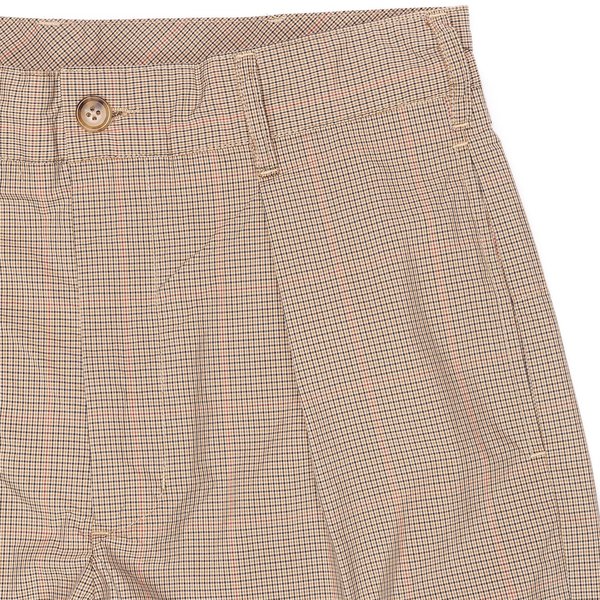 Engineered Garments Carlyle Pant - Khaki Nyco Mini Tattersall Engineered Garments Carlyle Pant - Khaki Nyco Mini Tattersall