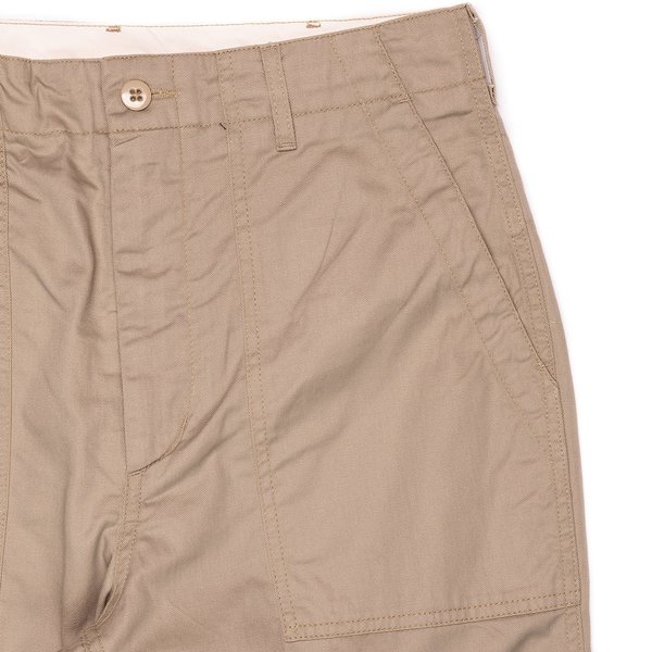 Engineered Garments Fatigue Pant - Khaki 6.5oz Flat Twill Engineered Garments Fatigue Pant - Khaki 6.5oz Flat Twill