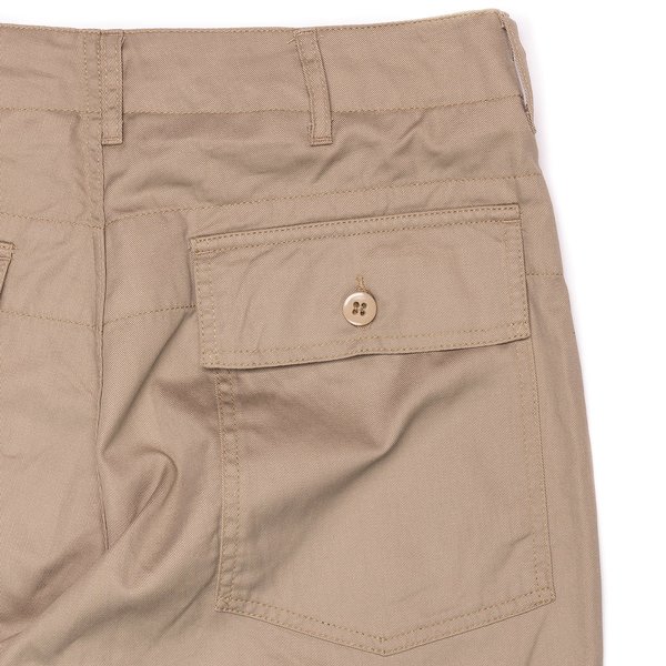 Engineered Garments Fatigue Pant - Khaki 6.5oz Flat Twill Engineered Garments Fatigue Pant - Khaki 6.5oz Flat Twill