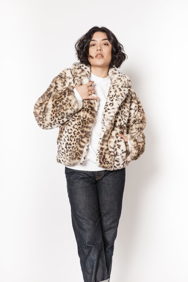 Le Superbe California Fur Sure coat - leopard Le Superbe California Fur Sure coat - leopard