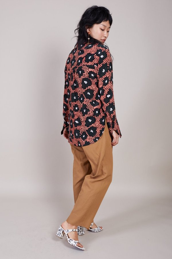 Christian Wijnants Tamir Shirt - Coral Daisy Christian Wijnants Tamir Shirt - Coral Daisy