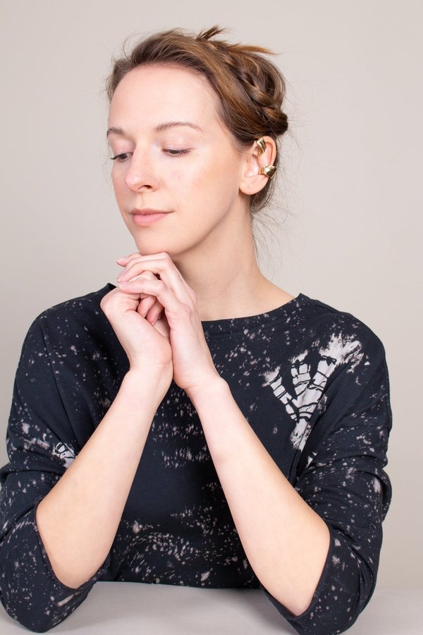 FARIS Warp Ear Cuff in Bronze FARIS Warp Ear Cuff in Bronze