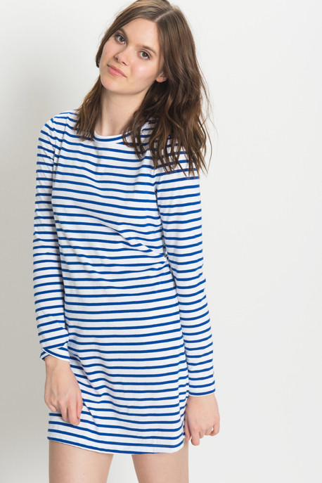 A.L.C. - Fay Dress in Blue Stripe A.L.C. - Fay Dress in Blue Stripe