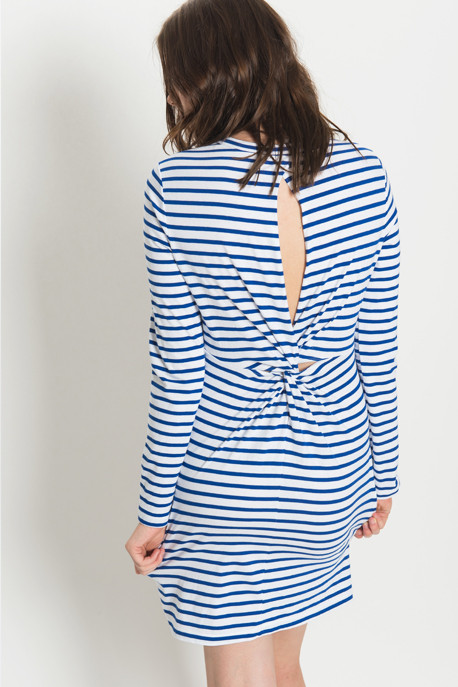 A.L.C. - Fay Dress in Blue Stripe A.L.C. - Fay Dress in Blue Stripe