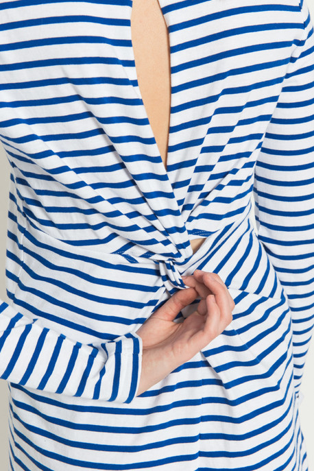 A.L.C. - Fay Dress in Blue Stripe A.L.C. - Fay Dress in Blue Stripe