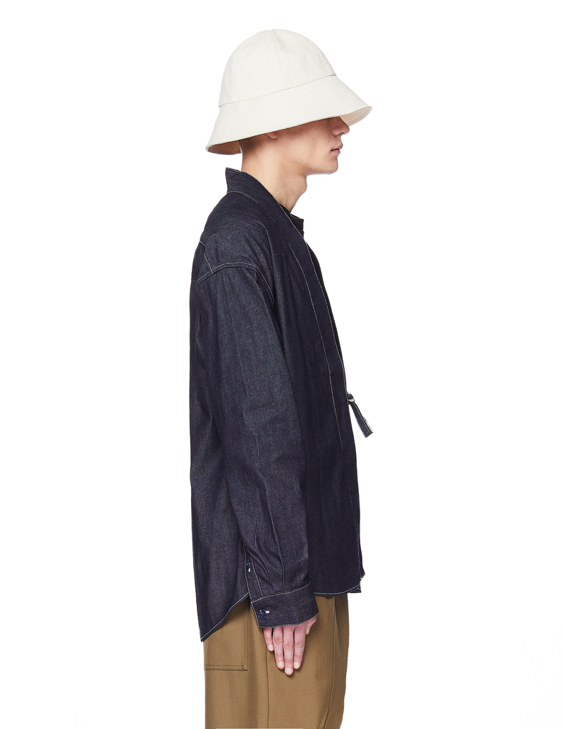 visvim Lhamo Denim Kimono Shirt | Garmentory