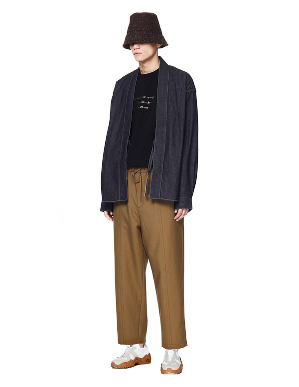 visvim Lhamo Denim Kimono Shirt | Garmentory