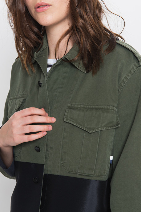 Harvey Faircloth - Field Jacket in Olive Harvey Faircloth - Field Jacket in Olive