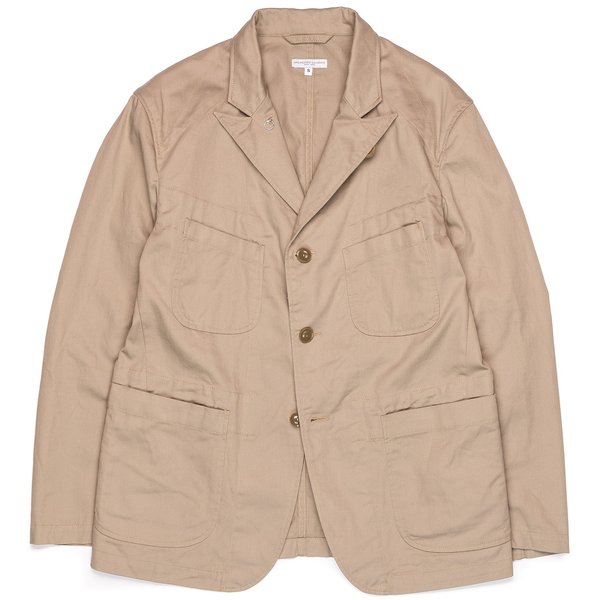 Engineered Garments Bedford Jacket - Khaki 6.5oz Flat Twill | Garmentory