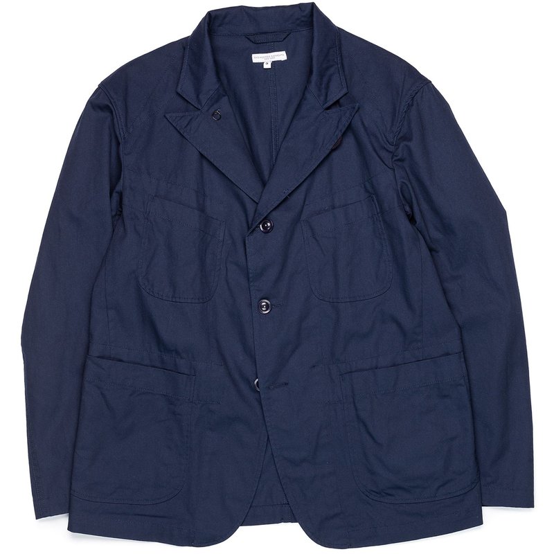 Engineered Garments Bedford Jacket - Navy 6.5oz Flat Twill