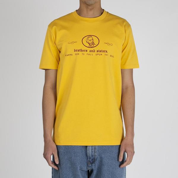 Fucking Awesome Brothers and Sisters T-shirt - Gold Fucking Awesome Brothers and Sisters T-shirt - Gold
