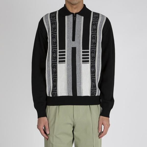 Fucking Awesome Polo Sweater - Black Fucking Awesome Polo Sweater - Black