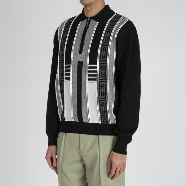 Fucking Awesome Polo Sweater - Black Fucking Awesome Polo Sweater - Black